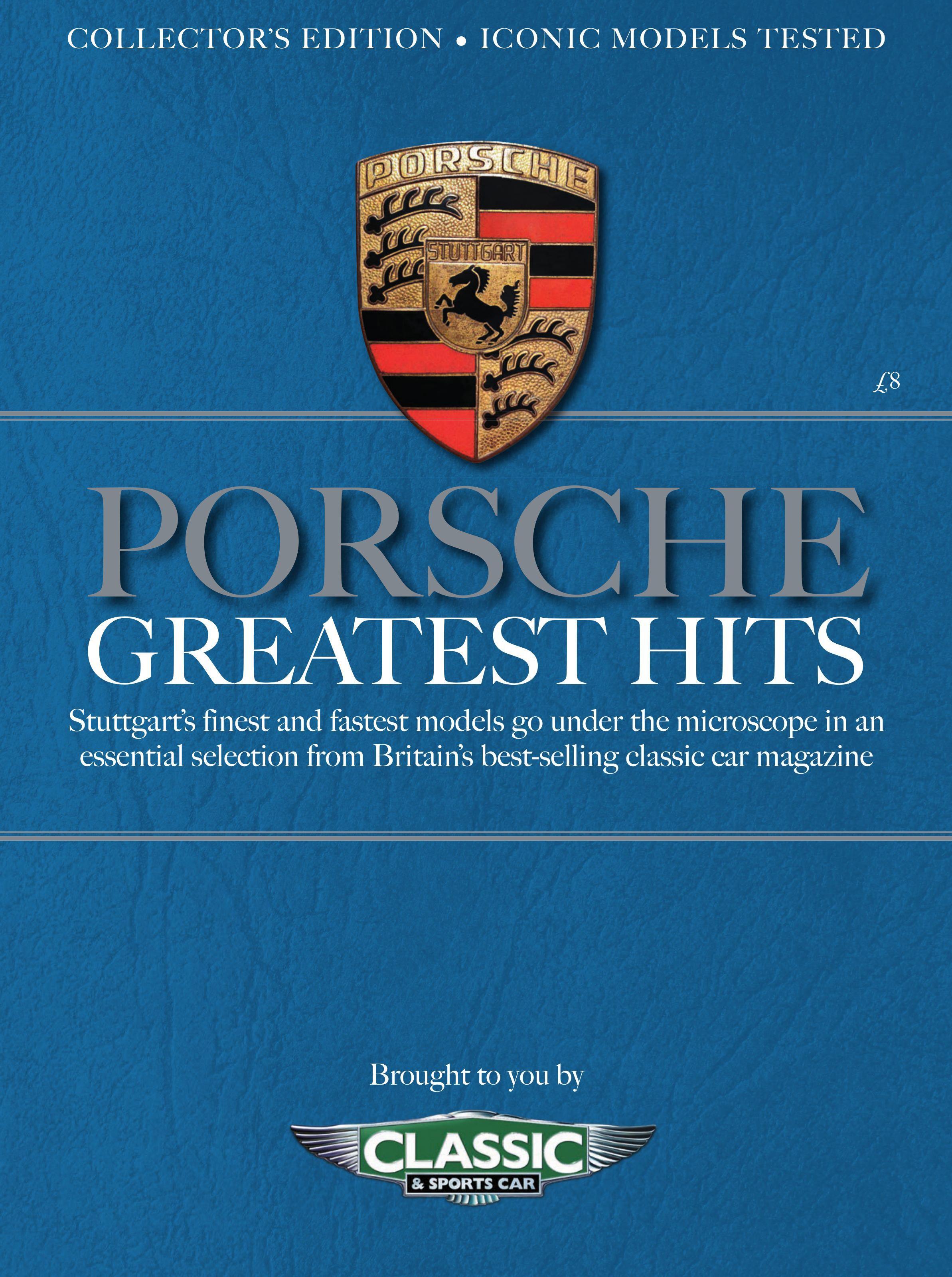 Журнал Porsche Greatest Hits 2019(from the publishers of Classic Sports cars)